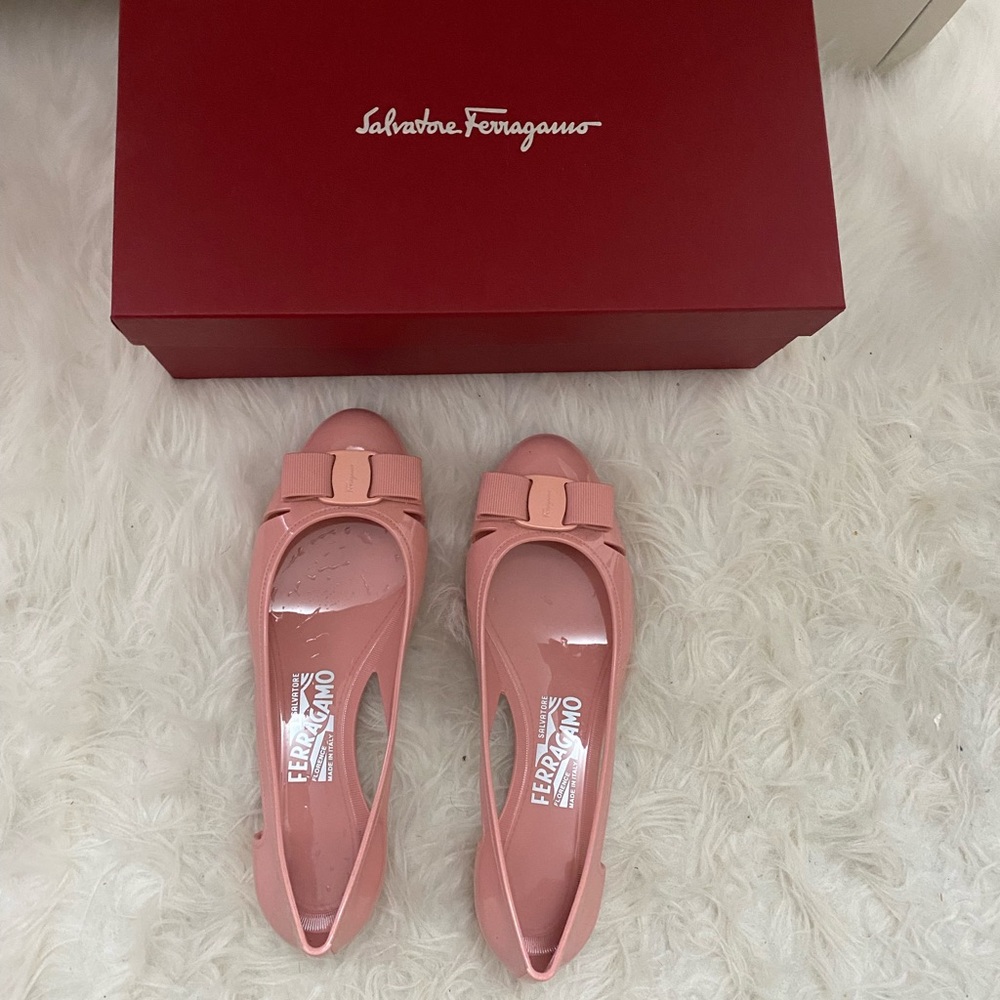 JELLY BALLET FLAT WITH VARA BOW
